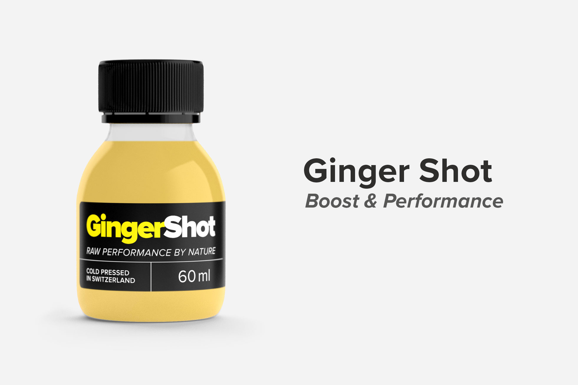 Raw Boost Ginger Shot | Boost & Performance